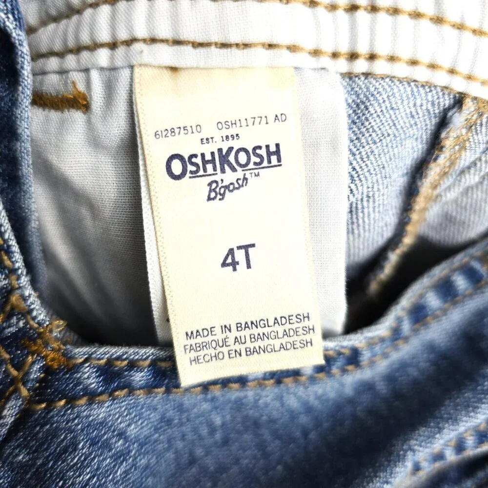 OSh Kosh Indigo Denim Vestback Overalls Jumper